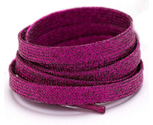 Load image into Gallery viewer, Solid Color Glitter Hoodie Laces (multiple colors)