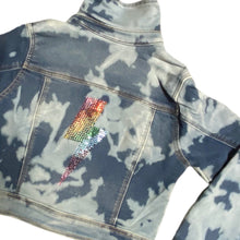 Load image into Gallery viewer, After Dark Bleached Out Youth Denim Jacket