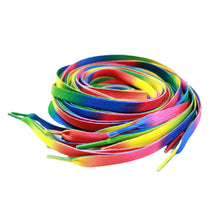 Load image into Gallery viewer, Rainbow Hoodie Laces (multiple patterns)