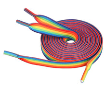 Load image into Gallery viewer, Rainbow Hoodie Laces (multiple patterns)