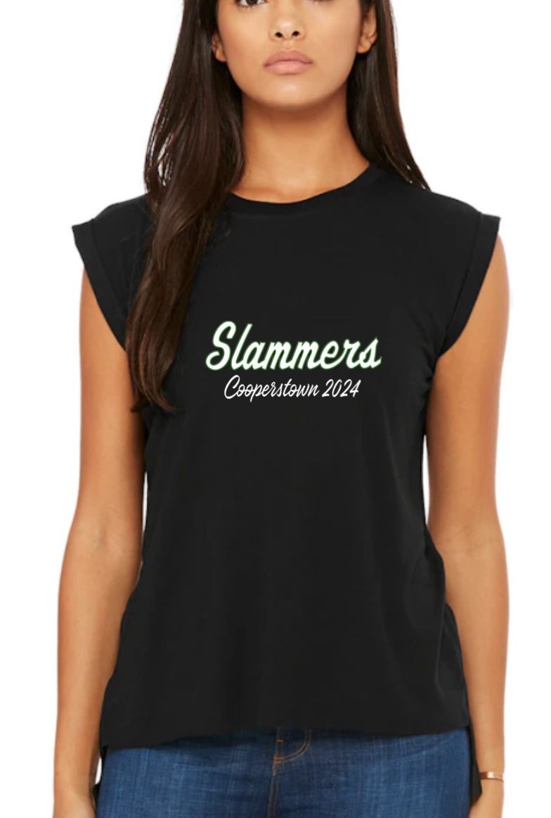 Slammers Cooperstown Women’s Muscle Tee