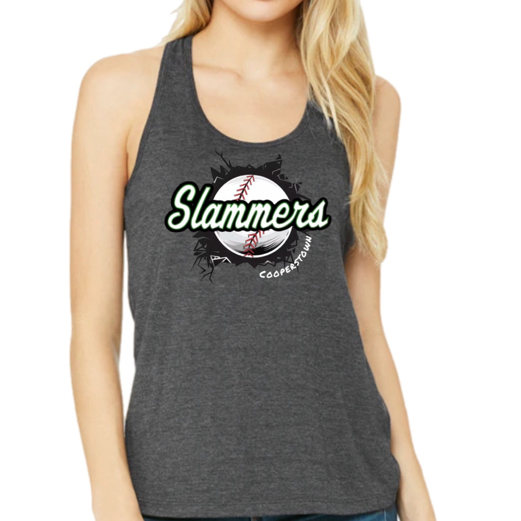 Cooperstown Slammers Baseball Women’s Racerback Tank