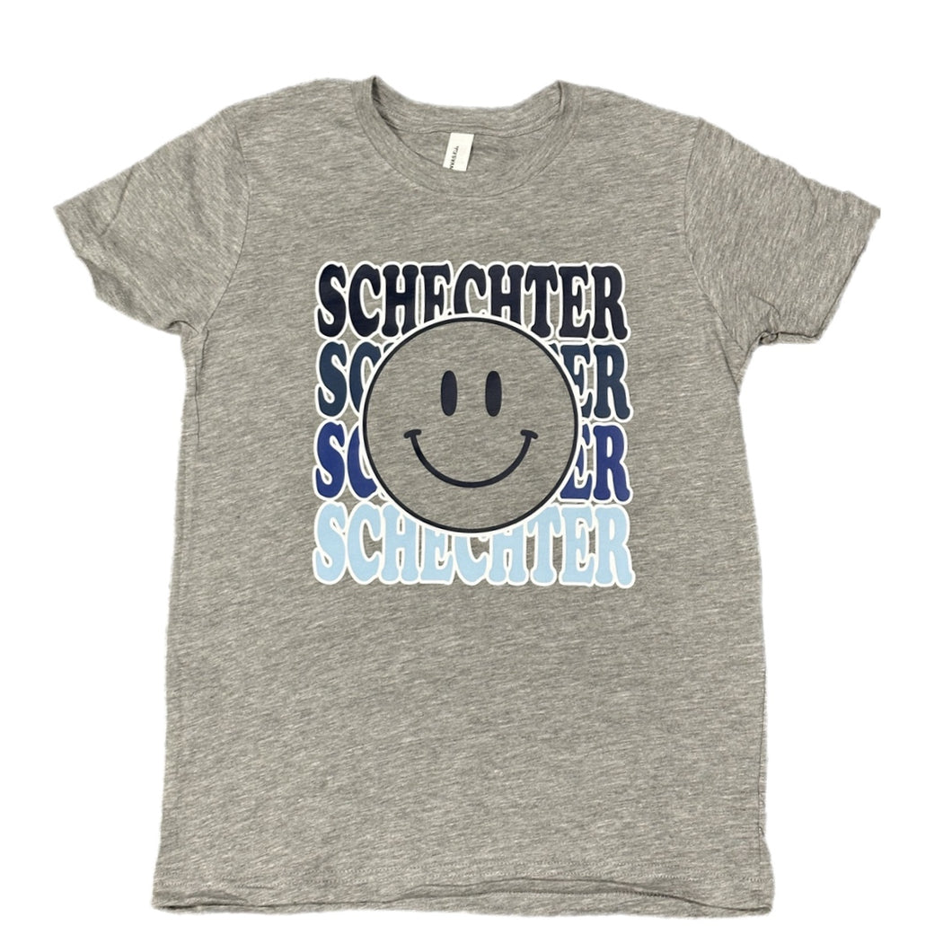Smiles for Schechter tee
