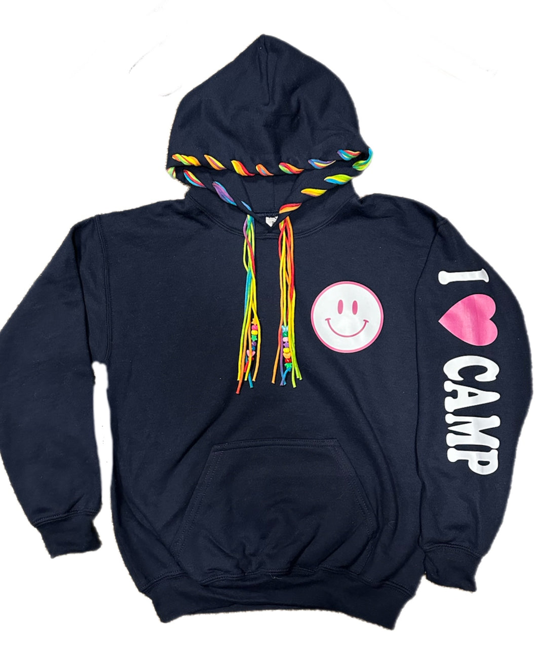 Smiles for Camp All. The. Laces. Hoodie