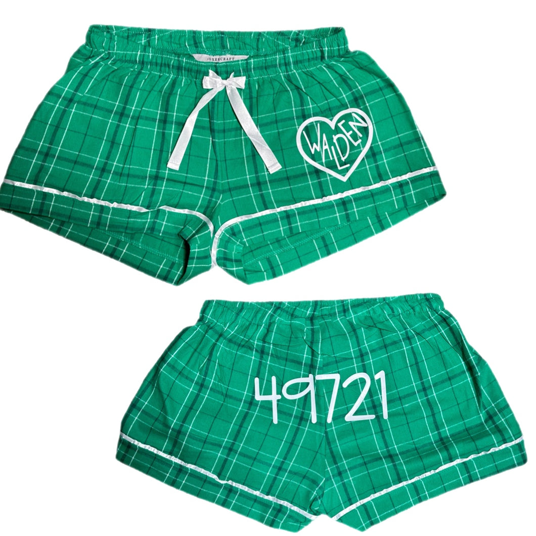 10 for 2 Flannel Sleep Shorts