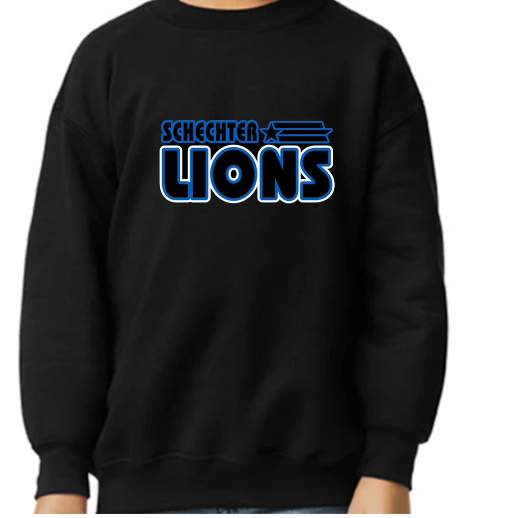 Schechter Lions Star Sweatshirt (Youth & Adult)