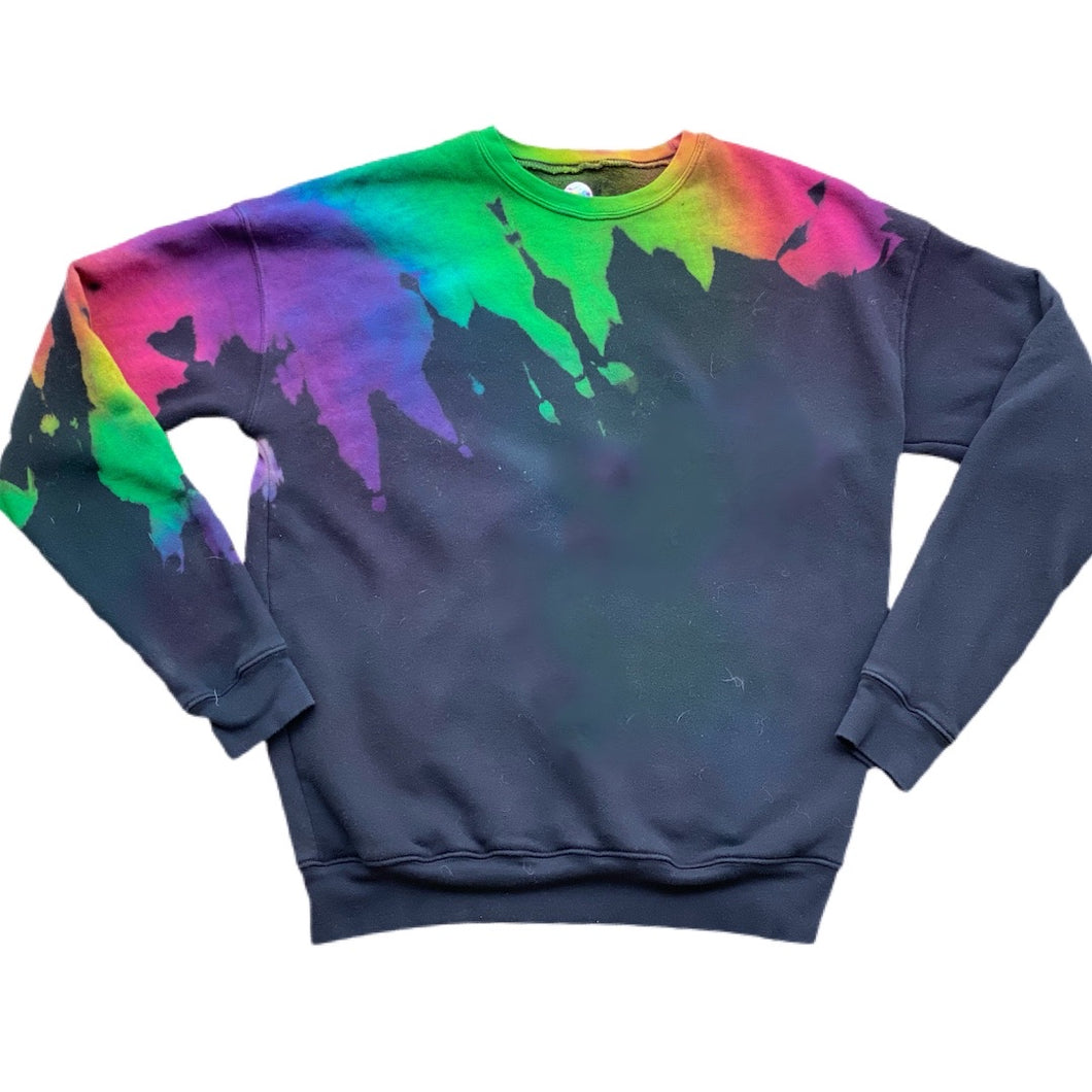 Reverse Neon Splash Sweatshirt