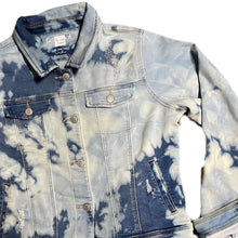 Load image into Gallery viewer, After Dark Bleached Out Youth Denim Jacket - Bolt and Skull
