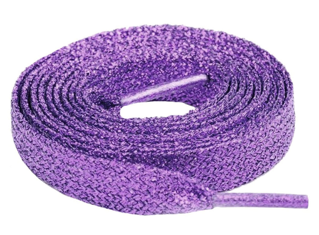 Solid Color Glitter Hoodie Laces (multiple colors)
